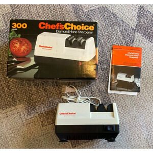 CHEFS‎ CHOICE Model 300 Electric Diamond Hone Knife Sharpener Working